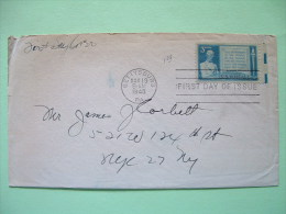 USA 1948 FDC Cover - Lincoln Address At Gettysburg - Storia Postale