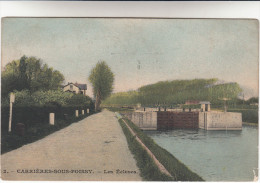 CPA Carrières Sous Poissy, Les écluses (pk13199) - Carrieres Sous Poissy