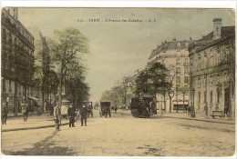 Carte Postale Ancienne Paris 13ème - L'Avenue Des Gobelins - Tramway Pp - Arrondissement: 13
