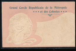 Grand Cercle Republicain De La Metropole ... Et Des Colonies ... - Partidos Politicos & Elecciones
