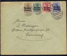 BELGIQUE - DINANT - OCCUPATION / 1915 "GERMANIA" SURCHARGES"BELGIEN" SUR LETTRE (ref4875) - Duits Leger