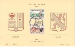 Carte Maximum  1571-72 Schaarbeek - 1971-1980