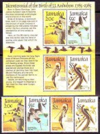 JAMAICA - BIRDS - AUDUBON - PELICANS  - **MNH - 1985 - Pellicani