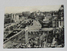 ROMA - Panorama E Via Dei Fori Imperiali - 1958 - Multi-vues, Vues Panoramiques