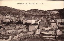 BARJOLS VUE GENERALE ,PANORAMA 1;VOIR DETAILS ! REF 36673 - Barjols