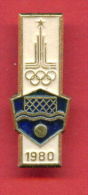 F188 / SPORT - Water Polo - Wasserball  - Waterpolo - 1980 Summer XXII Olympics Games Moscow - Russia - Badge Pin - Wasserball