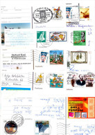 Lot De 10 Entiers Illustrés Allemands- Stationnary From Germany - Cartes Postales Illustrées - Oblitérées