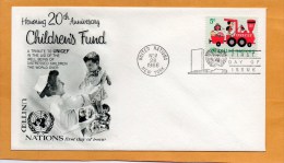 United Nations New York 1966 FDC - FDC