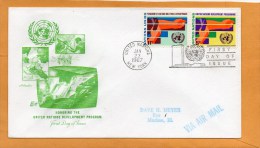 United Nations New York 1967 FDC - FDC