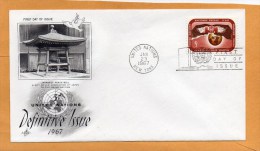 United Nations New York 1967 FDC - FDC