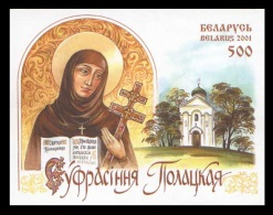 Belarus 2001 Mih. Bl.22 St. Ephrosinia Of Polotsk MNH ** - Belarus