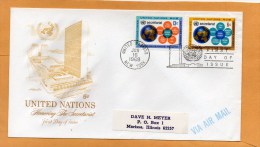 United Nations New York 1968 FDC - FDC