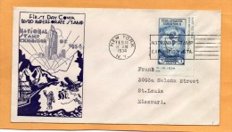 United States 1934 FDC - 1851-1940