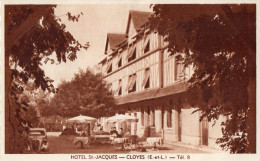 CARTE POSTALE ( Non Circulée) CLOYES  Hotel St Jacques  185 µ - Cloyes-sur-le-Loir