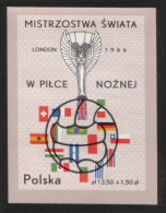 Polen / Poland - Block 38 Postfrisch / MNH ** (V662) - 1966 – Angleterre
