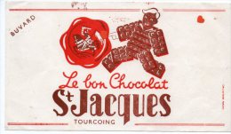 Xx145-ZE-BUVARD-Le Bon Chocolat St Jacques--TOURCOING - Kakao & Schokolade