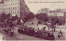 69 - RHÔNE - Lyon - Place Du Pont Et Cours De La Liberté - Carte Animée - - Lyon 3