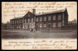 NASSOGNE - Hôtel Communal - Animée - 1907  // - Nassogne