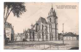 CP, 72, LA FERTE-BERNARD, Eglise Notre-Dame Des Marais (Côté Nord-XV Et XVIe Siècle), Voyagé En 1923 - La Ferte Bernard