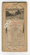 Carte Géographique Routière Et Touristique  " CARTE  MICHELIN "  N° 24 ( NEVERS-CHALONS-sur-SAÔNE ) , édition 1921 - Callejero