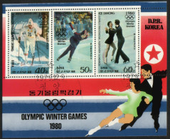 Mi-Nr 1941/1946 Klbg Gestempelt / Used (V673) - Hiver 1980: Lake Placid