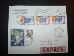 3.5.1965 EXPRES  CONSEIL EUROPE - Lettres & Documents