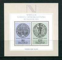 ISLANDE 1984 Bloc Feuillet Expo Nordia 84 ** - Unused Stamps