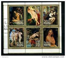 MANAMA Sheet Of 6 Different Rubens Paintings - Rubens