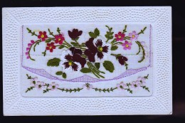 CARTE BRODEES D EPOQUE - Embroidered