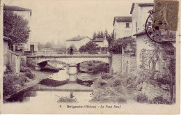 69 - RHÔNE - Brignais - Le Pont Neuf - Carte Animée - - Brignais