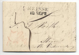 Neisse 1839 Nach Steyer - Brief Mit Inhalt - Préphilatélie