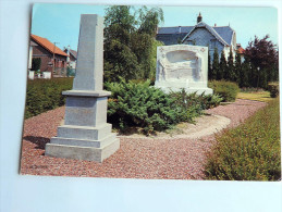 Carte Postale Ancienne : FRIVILLE-ESCARBOTIN : Le Monument Aux Morts - Friville Escarbotin