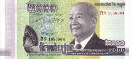 CAMBODGE  2 000 Riels  Non Daté   ***** BILLET  NEUF ***** - Cambodia