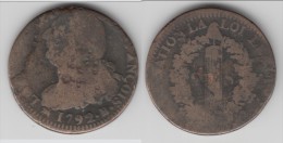 **** 2 SOLS 1792 B ROUEN - LOUIS XVI ROI DES FRANCOIS - CONSTITUTION **** EN ACHAT IMMEDIAT !!! - 1791-1792 Constitution