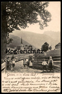 ALTE POSTKARTE GOSAU OBER-ÖSTERREICH DONNERKOGELN Elsa Novak Kinder Kind Enfant Enfants Child Children Bezirk Gmunden - Gmunden