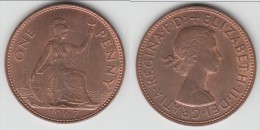 TOP QUALITY **** GRANDE-BRETAGNE - GREAT-BRITAIN - 1 PENNY 1967 ELIZABETH II **** EN ACHAT IMMEDIAT - D. 1 Penny