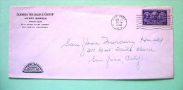 USA 1948 Cover San Jose To San Jose - 100 Of Progress By Women In America - Cartas & Documentos