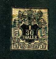 4723A  Hannover 1856  Michel #10a  Used   Offers Welcome! - Hannover