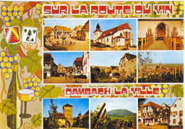 DAMBACH LA VILLE 67 - Sur La Route Du Vin - Multivues - VM464 - J-3 - Dambach-la-ville