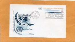 United Nations New York 1969 FDC - FDC