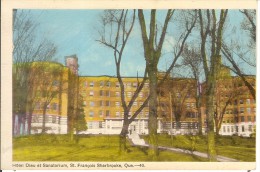 CANADA-SHERBROOKE-HOTEL DIEU ET SANATORIUM SAINT FRANCOIS - Sherbrooke