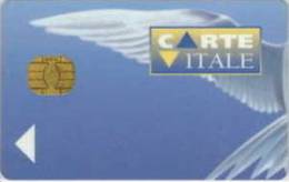 # Carte A Puce Salon Carte Vitale - Aile D Oiseau   - Tres Bon Etat - - Badge Di Eventi E Manifestazioni