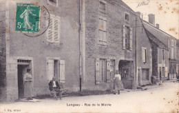11268# LONGEAU RUE DE LA MAIRIE 1912 HAUTE MARNE - Le Vallinot Longeau Percey