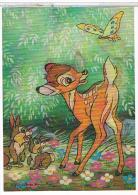 WALT  DISNEY     BAMBI + PAM  PAM    CARTE  STEREOSCOPIQUE     TBE   1J830 - Disneyworld