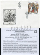 Slovakia - 2013 - 1150 Years Since Arrival Of St. Cyril & Methodius - FDC (first Day Cover) - FDC