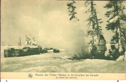 CANADA-MISSION DES PERES OBLATS  DE WAREGEM DANS L'EXTREME NORD-REPAS DES INUITS- - Other & Unclassified