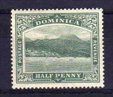 Dominica - 1908 - ½d Definitive (Multiple Crown CA Watermark) - MH - Dominique (...-1978)