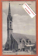 Carte Postale 29. Île Tudy  Marché à La Sortie De L'église Trés Beau Plan - Ile Tudy