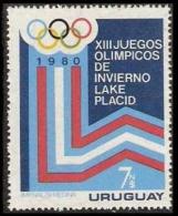Olympic Games 1979 Uruguay MNH Stamp Lake Placid Olympic - Hiver 1980: Lake Placid