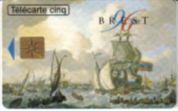 Télécarte 5 Unités - GN 303 - Brest Fléche Bleue Neuve - 5 Eenheden